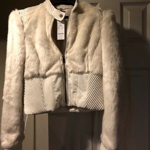 Faux Fur Crop Jacket